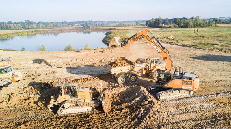 Location pelleteuse avec chauffeur Créteil
